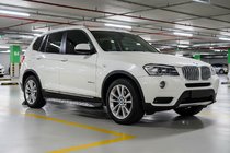 BMW X3 F25 2011–2018 Bočné nášľapy Shining V1 (2 ks, hliník) fotografia 1