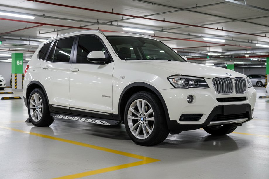 BMW X3 F25 2011–2018 Bočné nášľapy Shining V1 (2 ks, hliník) Image