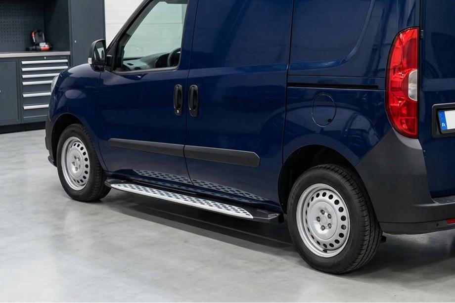 Opel Combo 2012–2018 Bočné nášľapy Shining V1 (2 ks, hliník) Image