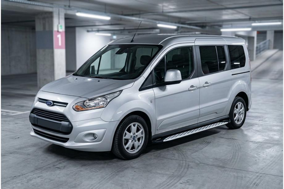 Ford Connect 2014–2021 Bočné nášľapy Shining V1 (2 ks, hliník) Image