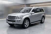 Mercedes GL class X164 2006–2012 Bočné nášľapy Shining V1 (2 ks, hliník) fotografia 1