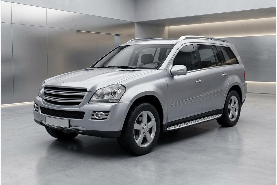 Mercedes GL class X164 2006–2012 Bočné nášľapy Shining V1 (2 ks, hliník) Image