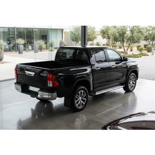 Bočné nášľapy Shining V1 (2 ks, hliník) Toyota Hilux 2015– fotografia 1