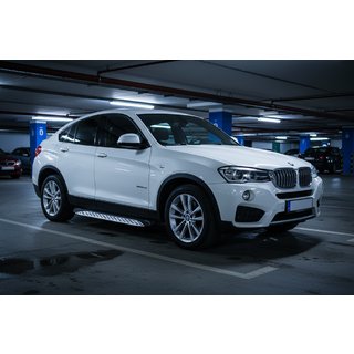 Bočné nášľapy Shining V1 (2 ks, hliník) BMW X4 F26 2014–2018 fotografia 1