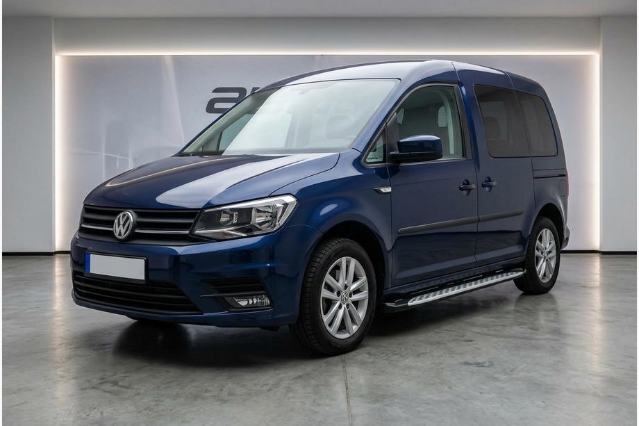 Volkswagen Caddy 2015–2020 Bočné nášľapy Shining V1 (2 ks, hliník) Fotografia 1