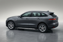 Jaguar F-PACE 2016– Bočné nášľapy Shining V1 (2 ks, hliník) fotografia 1