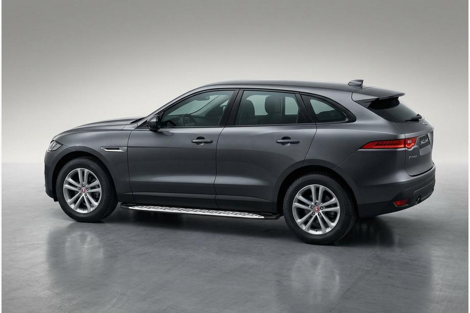 Jaguar F-PACE 2016– Bočné nášľapy Shining V1 (2 ks, hliník) Image