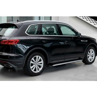 Bočné nášľapy Shining V1 (2 ks, hliník) Volkswagen Touareg 2018– fotografia 1