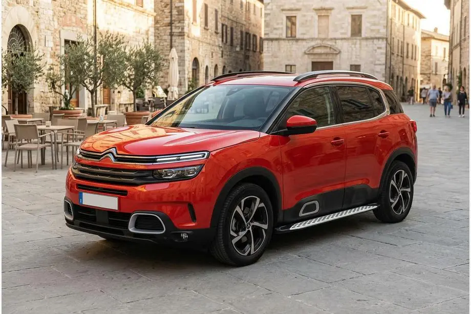Citroen C5 Aircross 2017–2025 Bočné nášľapy Shining V1 (2 ks, hliník) Fotografia 1