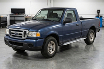 Ford Ranger 2002–2006 Bočné nášľapy Shining V1 (2 ks, hliník) fotografia 1