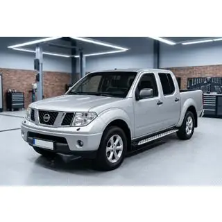 Bočné nášľapy Shining V1 (2 ks, hliník) Nissan Navara 2006–2015 fotografia 1