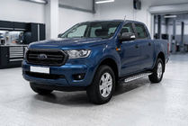 Ford Ranger 2011–2022 Bočné nášľapy Shining V1 (2 ks, hliník) fotografia 1