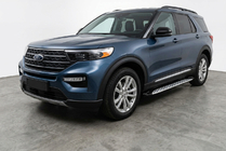 Ford Explorer 2019– Bočné nášľapy Shining V1 (2 ks, hliník) fotografia 1
