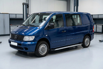 Mercedes Vito W638 1996–2003 Bočné nášľapy Shining V1 (2 ks, hliník) fotografia 1