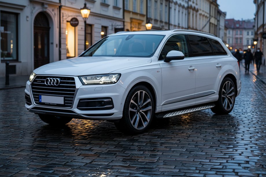 Audi Q7 2015–2026 Bočné nášľapy Shining V1 (2 ks, hliník) Image