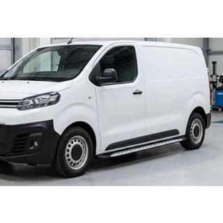 Bočné nášľapy Shining V1 (2 ks, hliník) Opel Vivaro 2019– fotografia 1