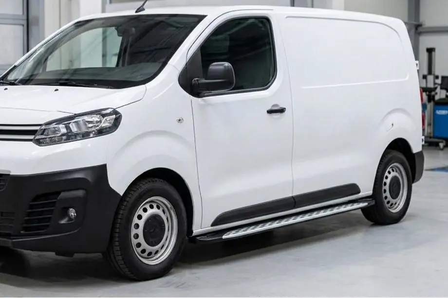 Opel Vivaro 2019– Bočné nášľapy Shining V1 (2 ks, hliník) Image