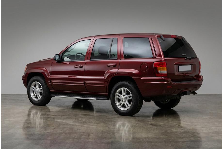 Jeep Grand Cherokee WJ 1999–2004 Bočné prahy Bosphore Grey (2 ks, hliník) Image