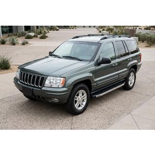 Bočné nášľapy BlackLine (2 ks, hliník) Jeep Grand Cherokee WJ 1999–2004 fotografia 1