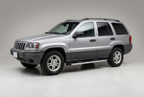Jeep Grand Cherokee WJ 1999–2004 Bočné nášľapy Fullmond (2 ks, hliník) fotografia 1