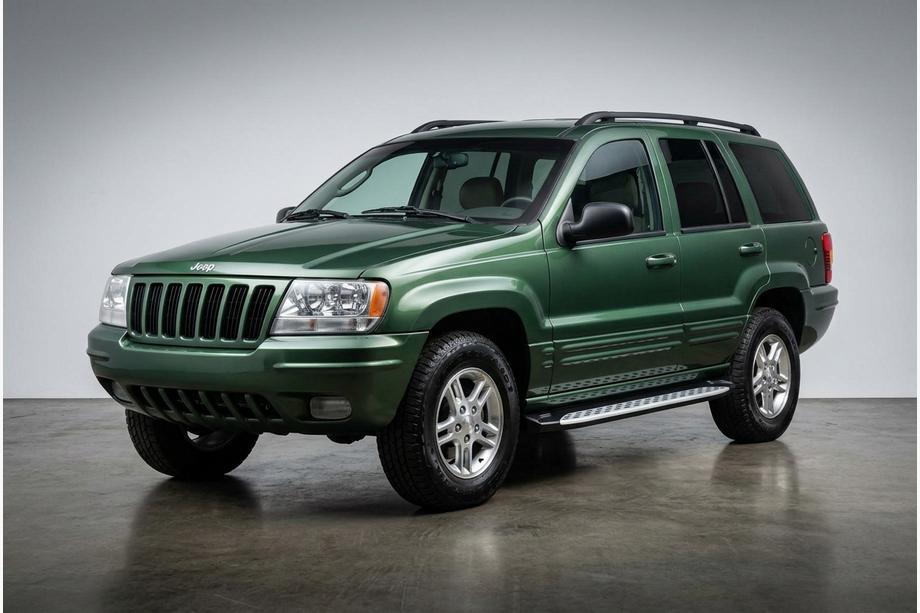 Jeep Grand Cherokee WJ 1999–2004 Bočné nášľapy Shining V1 (2 ks, hliník) Fotografia 1