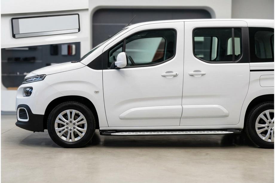 Citroen Berlingo/Multispace 2018– Bočné nášľapy Shining V1 (2 ks, hliník) Krátky rázvor Image