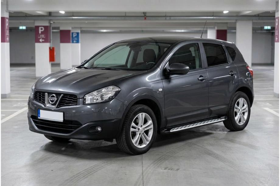 Nissan Qashqai 2010–2014 Bočné nášľapy Shining V1 (2 ks, hliník) Image