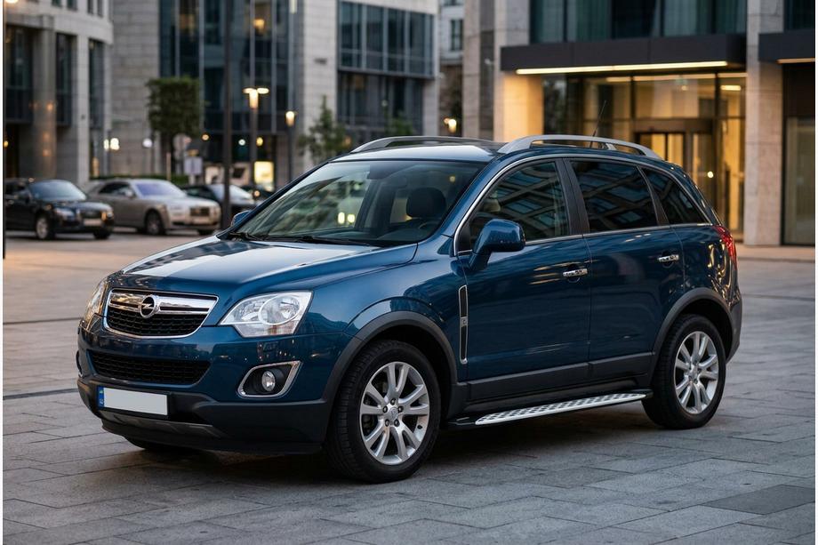 Opel Antara 2006–2017 Bočné nášľapy Shining V1 (2 ks, hliník) Image