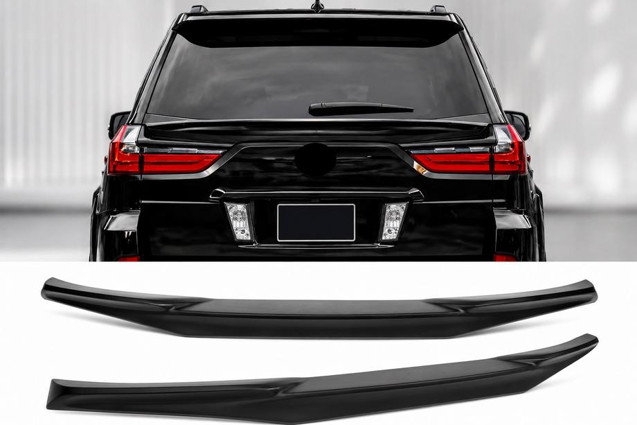 Lexus LX570/450d 2008–2022 Spodný spojler V2 (2016-2023) Čierna farba Image