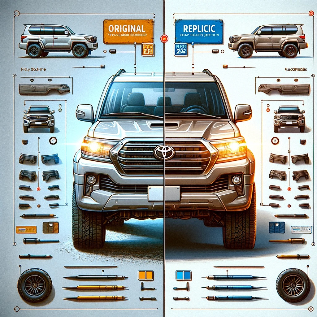 Originálne vs. replika bodykity pre Toyota Land Cruiser 200: Čo je lepšie?