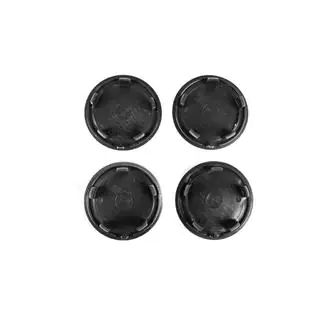 Stredové krytky diskov 76/71 mm sivé (4 ks) fotografia 3