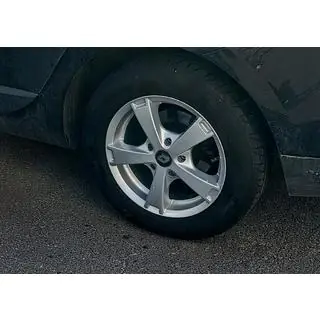 Čierne stredové krytky diskov ren60tur-bl (59 mm na 55 mm, 4 ks) fotografia 4