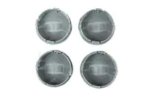 KIA Stredové krytky diskov sivé kia60tur-sir (59 mm / 55 mm, 4 ks) fotografia 3