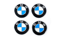 BMW Nálepky na stredové krytky kolies 60 mm J1012-60 (4 ks) fotografia 2