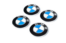 BMW Nálepky na stredové krytky kolies 60 mm J1012-60 (4 ks) fotografia 1