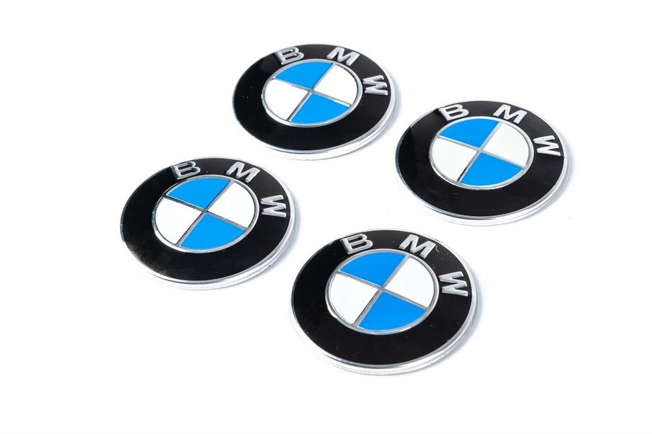 BMW Nálepky na stredové krytky kolies 60 mm J1012-60 (4 ks) Image