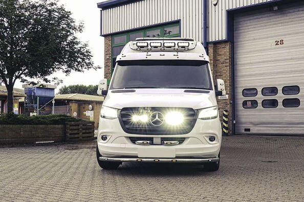 Tuning Mercedes Sprinter: užitočné doplnky Fotografia 1