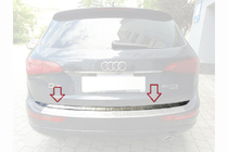 Audi Q5 2008–2017 Nerezová lišta hrany kufra fotografia 1