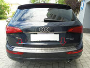 Audi Q5 2008–2017 Nerezová lišta hrany kufra fotografia 4
