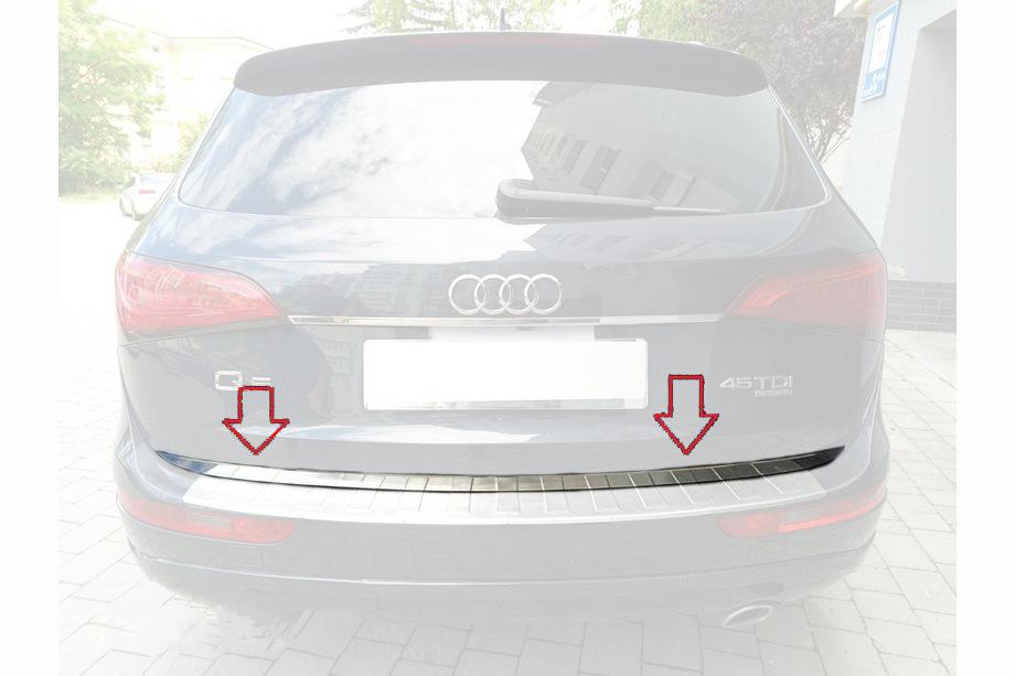 Audi Q5 2008–2017 Nerezová lišta hrany kufra Image