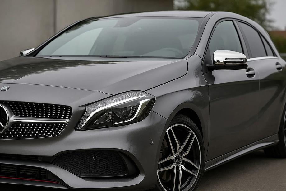 Mercedes A-class W176 2012–2018 Chromové kryty spätných zrkadiel (2 ks, nerez) Image