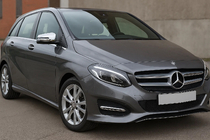 Mercedes B-class W246 2011–2018 Chromové kryty spätných zrkadiel (2 ks, nerez) fotografia 3