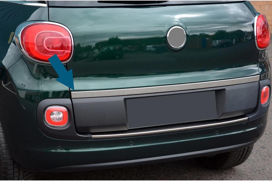 Fiat 500/500L 2013–2022 Nerezová lišta nad ŠPZ (pre 500L) Image