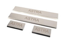 Opel Astra K 2016–2021 Nerezové kryty prahov (4 ks) fotografia 2
