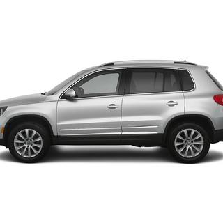Dverové lišty (4 ks, nerez) Volkswagen Tiguan 2007–2016 fotografia 1