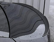 Univerzálny gumový spojler Carmos (120 cm, čierny) fotografia 3