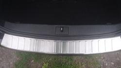 Opel Astra J 2009–2015 Ochranná lišta na zadný nárazník Carmos (HB) (nerez) fotografia 3