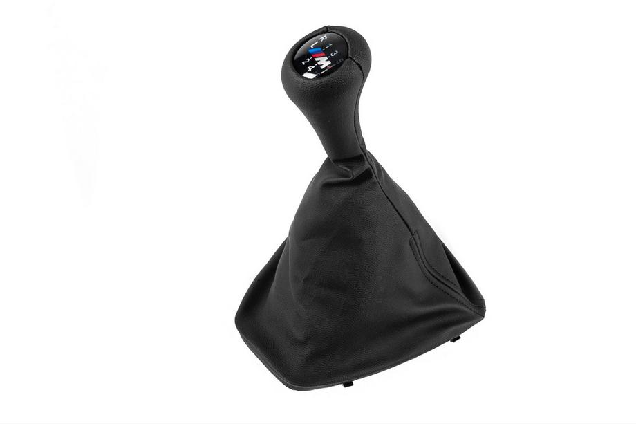 BMW 3 rad E90/E91 2005–2011 Hlavica radiacej páky a manžeta 25118037308 V2 (6-stupňová) Fotografia 1