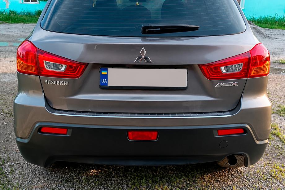 Mitsubishi ASX 2010–2023 Nerezová lišta na zadný nárazník Carmos (2010-2019, nerez) Image