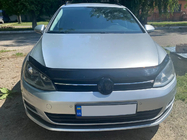Volkswagen Golf 7/E-Golf 2012–2020 Nerezová lišta na mriežku (horná) fotografia 8